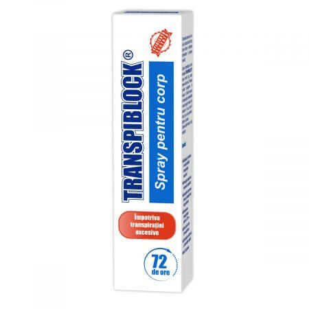 Transpiblock spray pentru corp, 100 ml, Zdrovit