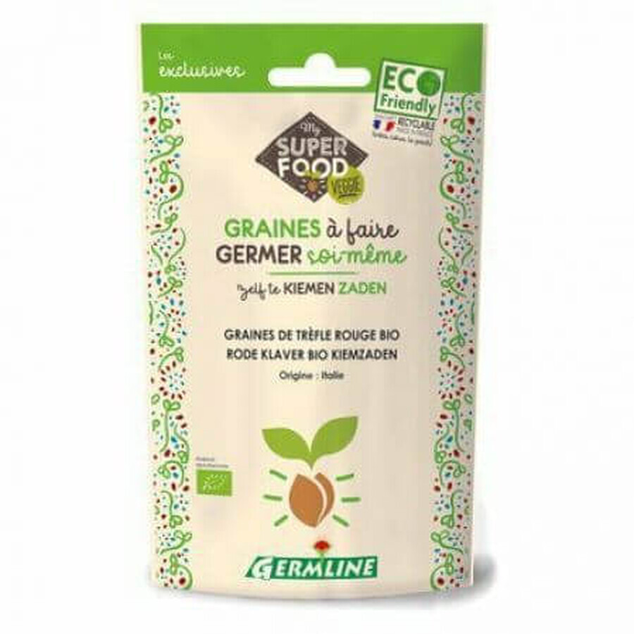 Trifoi rosu seminte pentru germinat Bio, 150 g, Germline