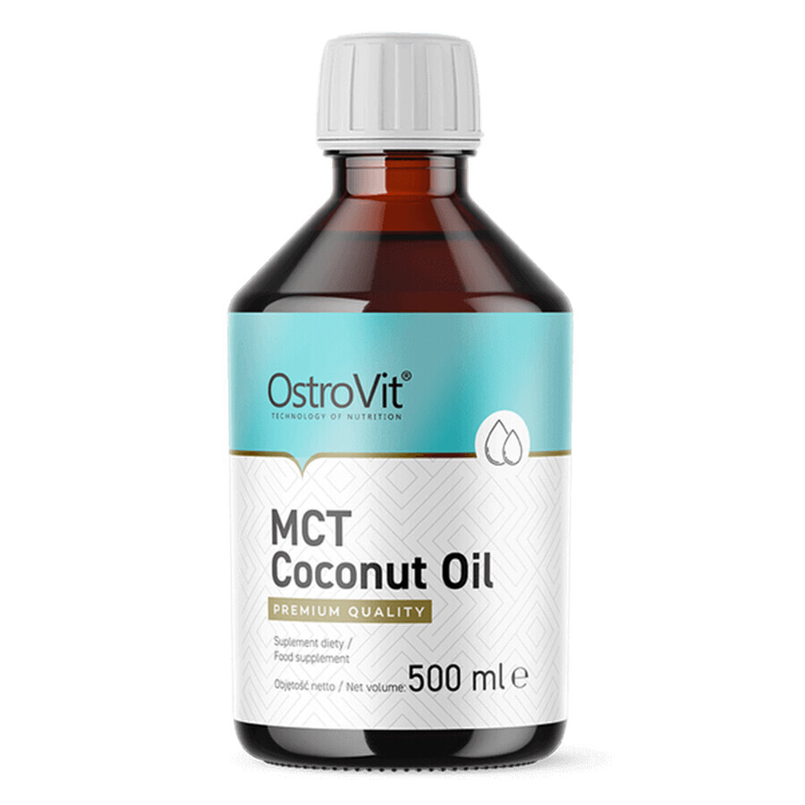 Kokosnoot MCT-olie, 500 ml, Ostrovit