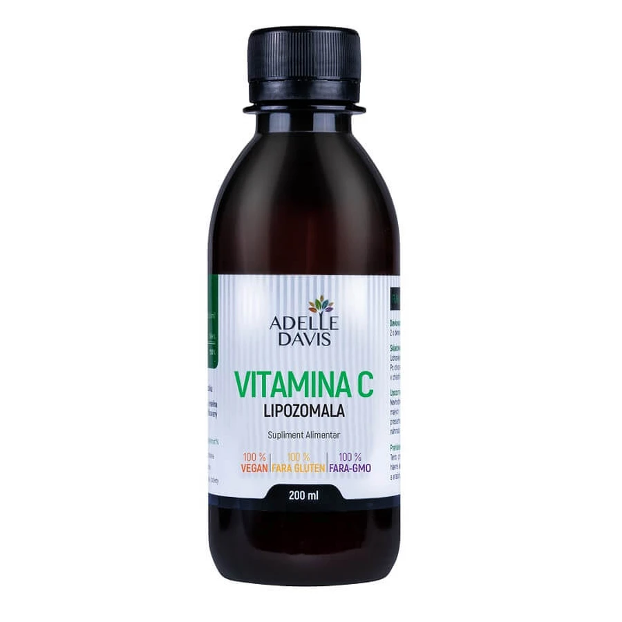 Liposomale vitamine C, vloeibaar, 200 ml, Adelle Davis