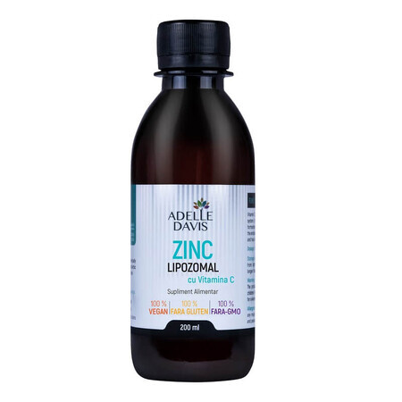 Liposomal Zinc with Vitamin C, liquid, 200 ml, Adelle Davis