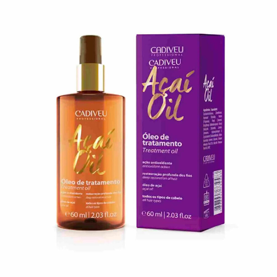 Huile d'açaï, 60 ml, Cadiveu