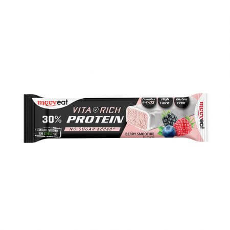 Protein bar with berries, 60 g, MoovEat