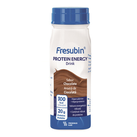 Fresubin Protein Energy au chocolat, 4 x 200 ml, Fresenius Kabi