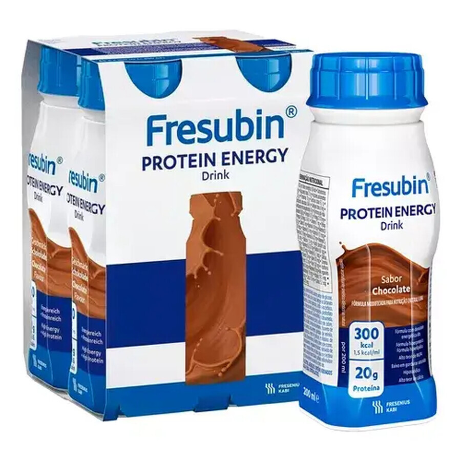 Fresubin Protein Energy au chocolat, 4 x 200 ml, Fresenius Kabi