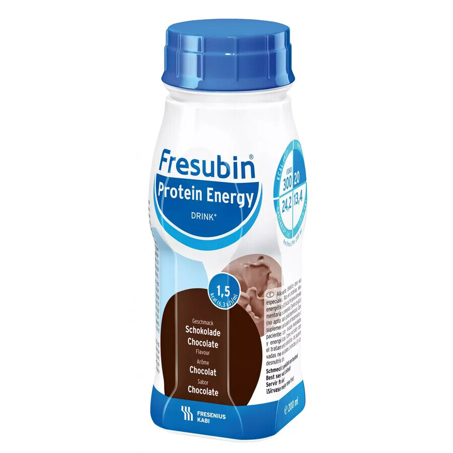 Fresubin Protein Energy au chocolat, 4 x 200 ml, Fresenius Kabi