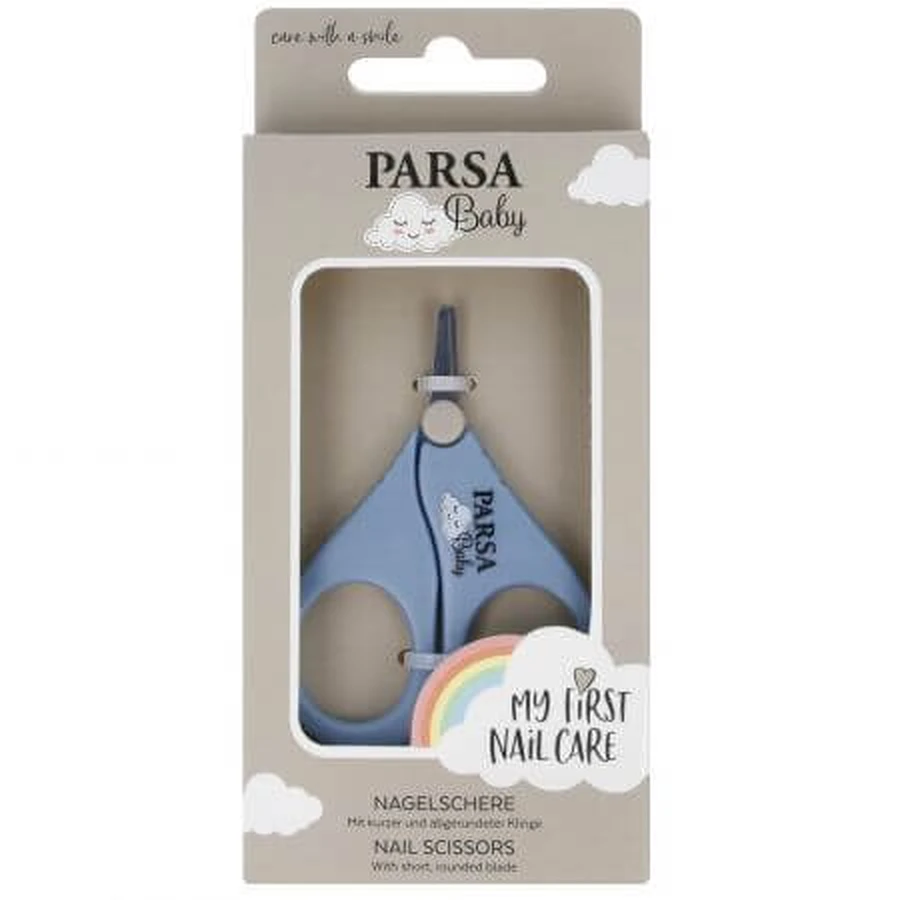 Baby Nail Scissors, Blue, Parsa