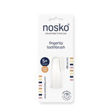 Fingerhut-Zahnbürste für Babys, ab 5 Monaten, 1 Stück, Nosko Baby