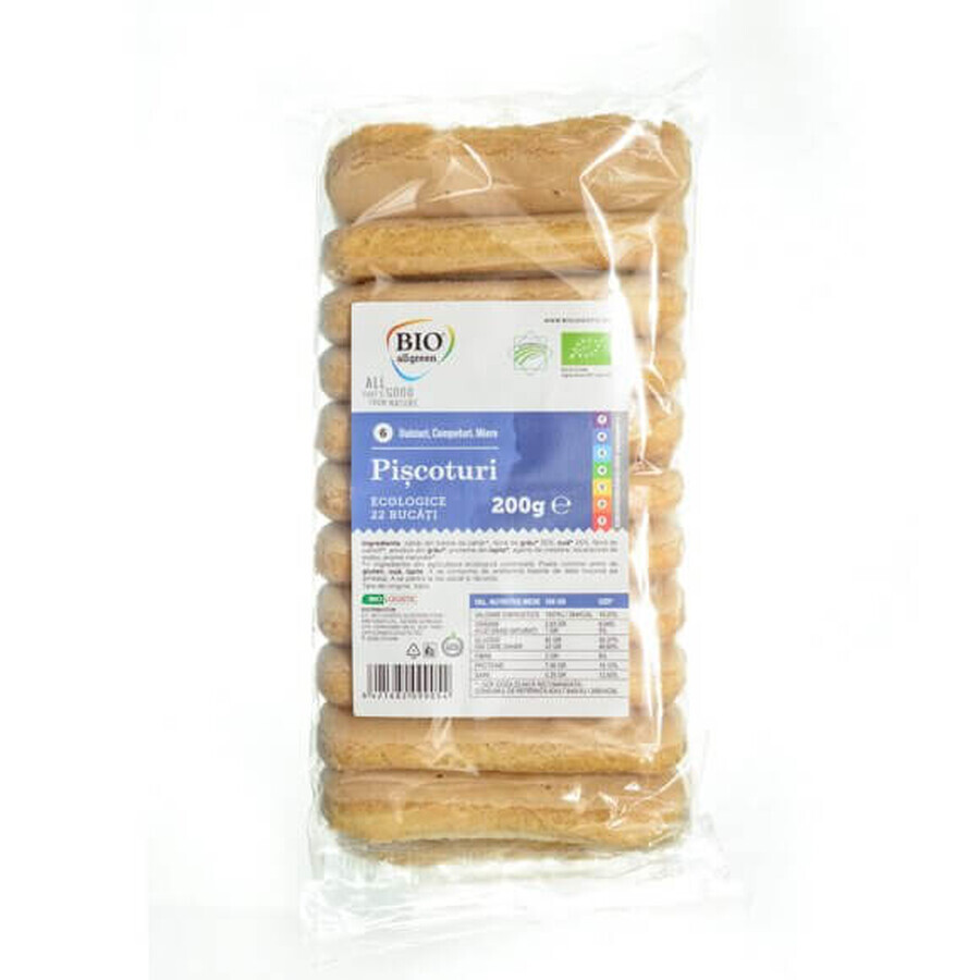 Biscotti Bio, 200 g, Bio All Green