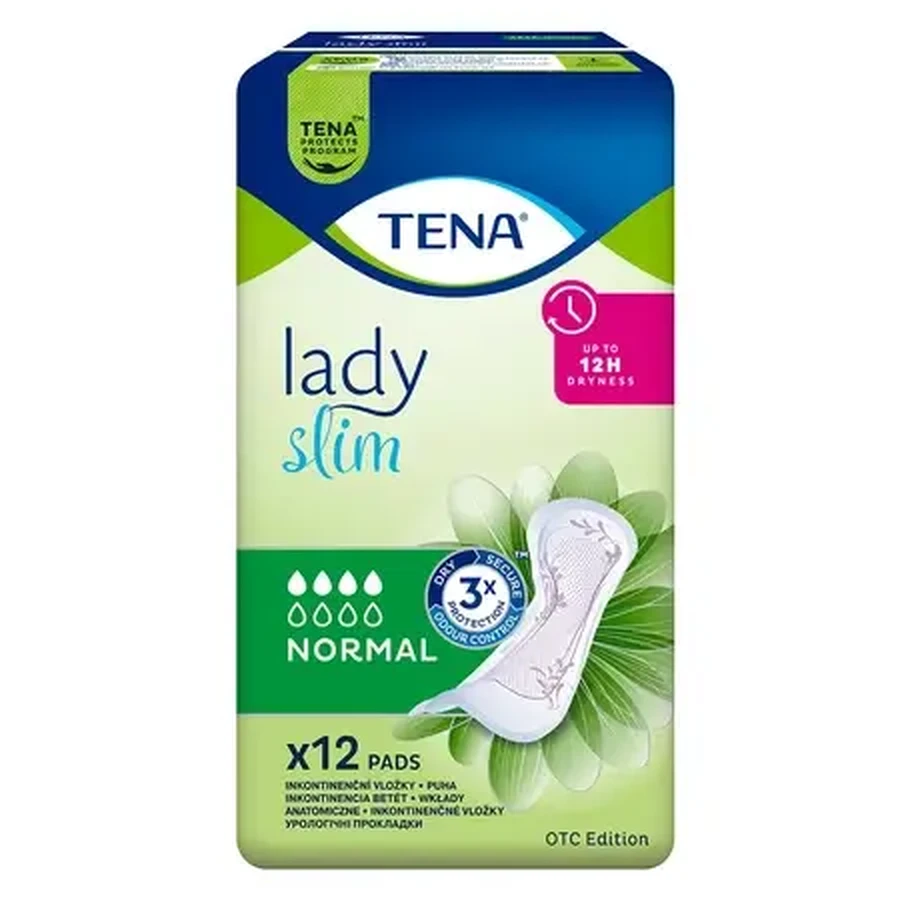 Saugeinlage Lady Slim Normal (760491), 12 Stück, Tena