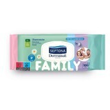 Dermasoft Family wipes with cover, 100 pieces, Septona