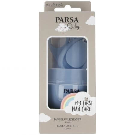 Set de soins des ongles Baby, Blue, Parsa