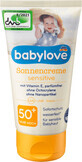 Babylove Zonnebeschermingscr&#232;me SPF50 voor de Gevoelige Huid, 75 ml