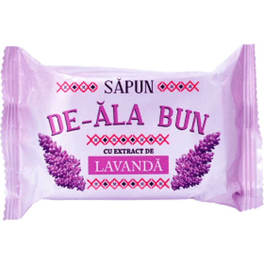 De-ala-bun Săpun solid LAVANDĂ, 90 g