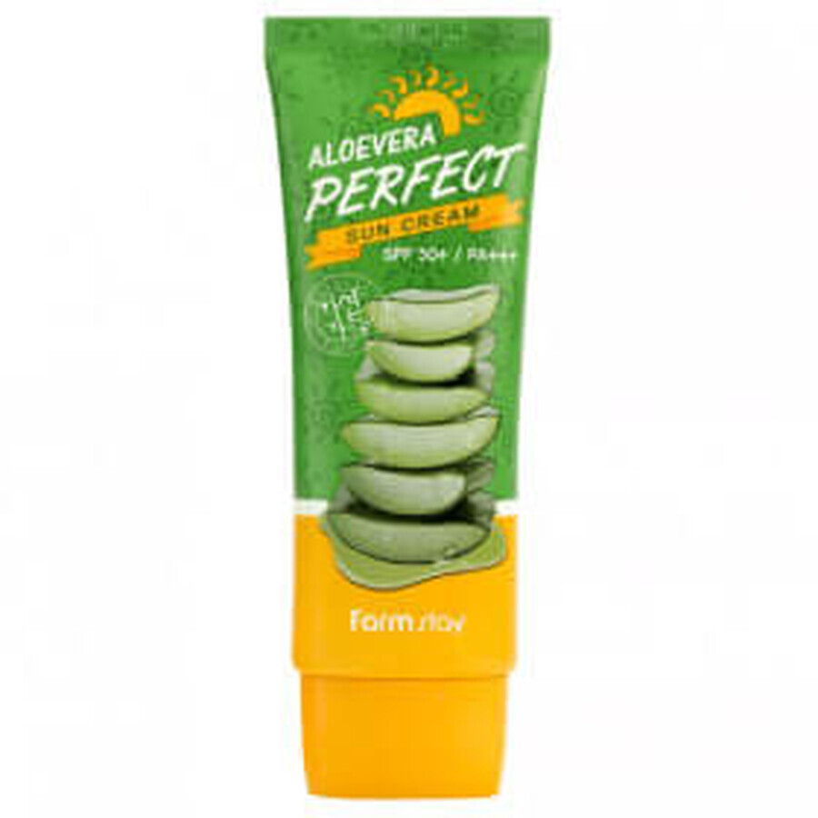 Farmstay Crème solaire à l'aloe vera SPF50+ / PA+++, 70 ml