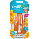 Rasoirs Gillette Venus pour femmes, 3 pièces