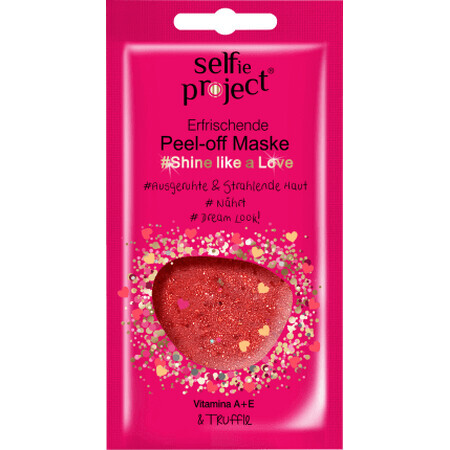 Selfie Project Verhelderend Exfoliërend Masker, 12 ml