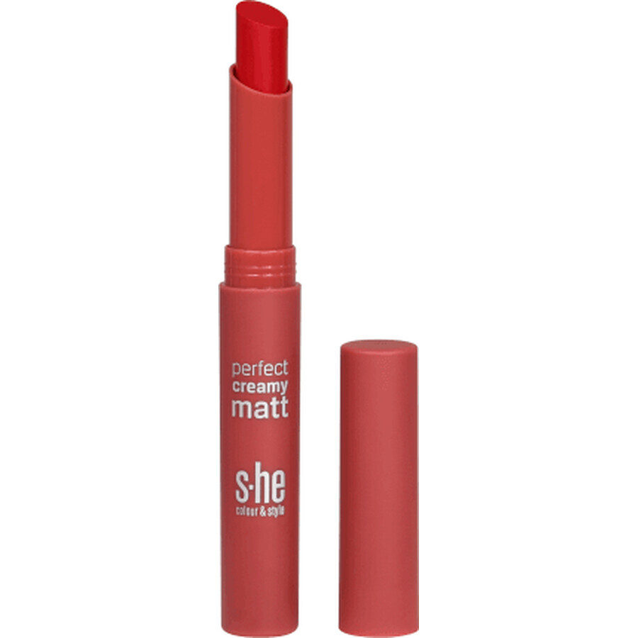 She colour&amp;style Perfect crèmige ruj creion mat 336/004, 2 g