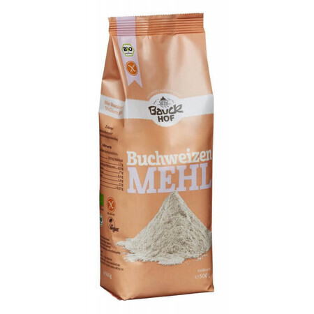 Biologisch glutenvrij boekweitmeel, 500 g, Bauckhof