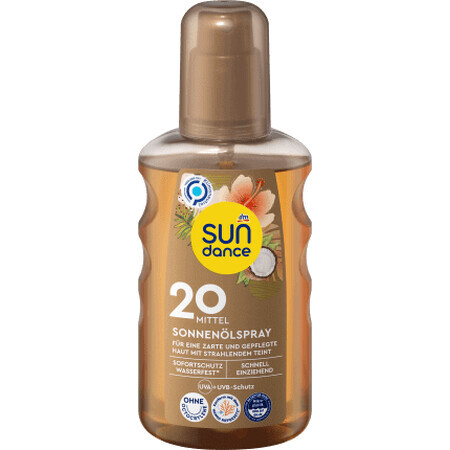 Sundance Sun Protection Oil Spray SPF20, 200 ml