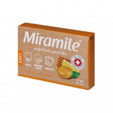 Miramile Citroen en Honing Keeltabletten, 12 tabletten, Pharma 1 Science