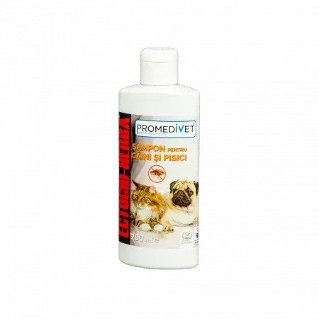 Ectocid Herba antiparasitic shampoo, 200 ml, Promedivet