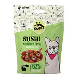 Récompenses Sushi au lapin et au poisson pour chiens, 80 g, Mr Bandit