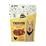 Hühnerbelohnungen für Hunde Twister Huhn, 80 g, Mr Bandit