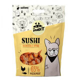 Kip en vis beloningen voor honden Sushi, 80 g, Mr Bandit