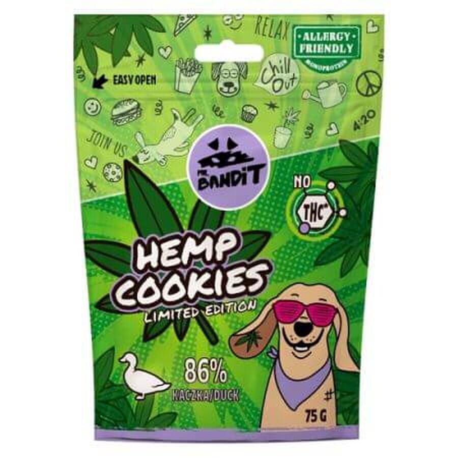 Dog Treats Hennepkoekjes, 75 g, Mr. Bandit