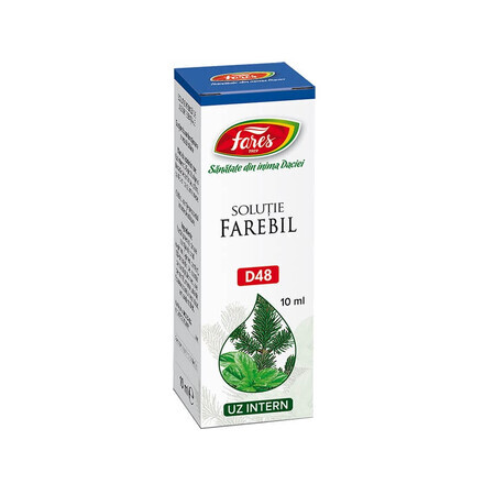 Farebil oplossing, D48,10 ml, Fares