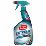 Anti vlek en geur oplossing voor honden Extreem, 945 ml, Simple Solution