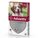 Spot-on Advantix 250 deworming solution for dogs, 1 pipette, Bayer Vet OTC