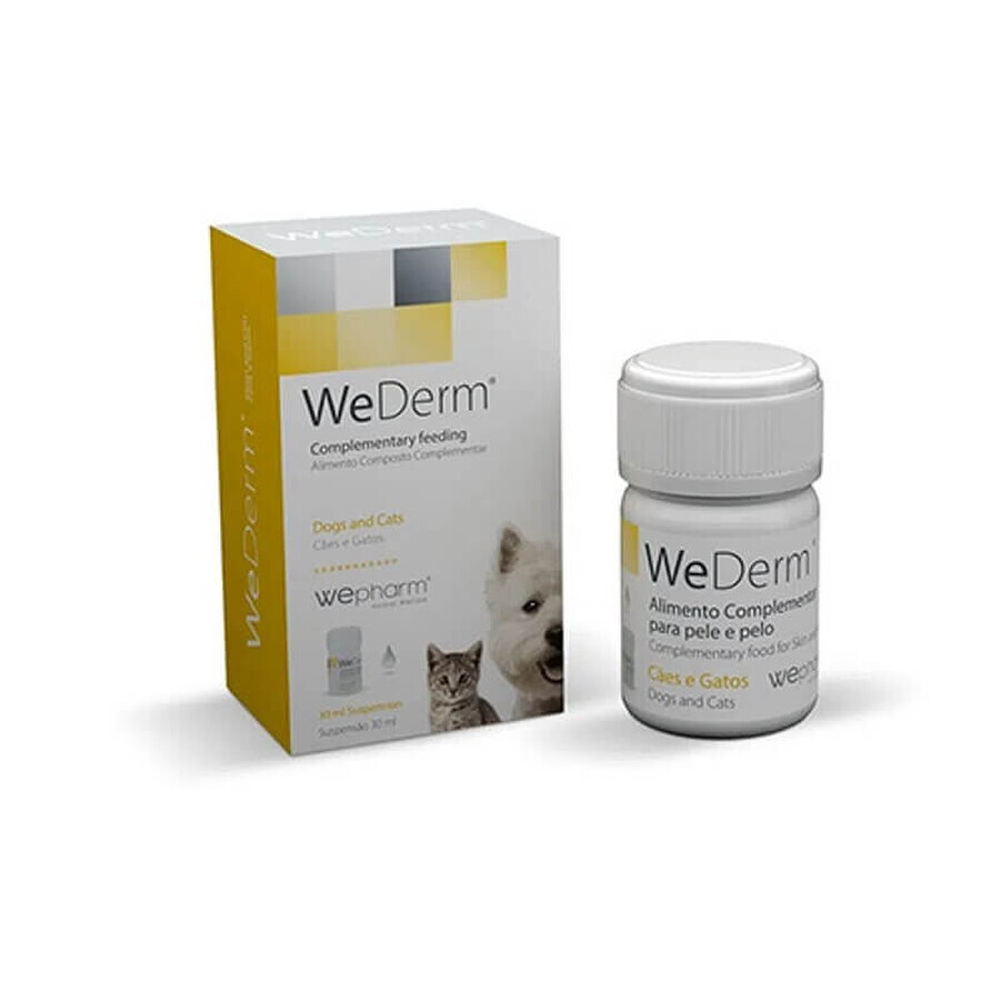 Dermatologisch supplement voor honden en katten WeDerm, 30 ml, WePharm