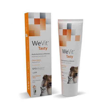 Voedingssupplement in licht verteerbare pastavorm voor honden en katten WeVit Tasty, 100 g, WePharm