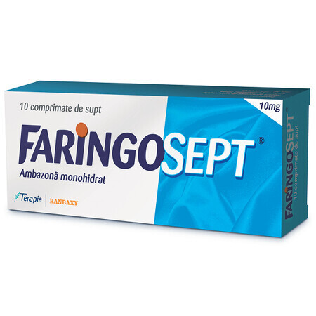 Faringosept 10mg, 10 comprimés, Thérapie