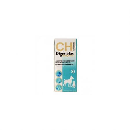 Nahrungsergänzungsmittel für Hunde und Katzen mit der Funktion des Magenschutzes Digestolac Mucoprotect, 30 ml, Chemical Iberica