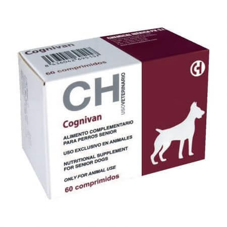 Supplement voor het centrale zenuwstelsel Cognivan, 60 tabletten, Chemical Iberica