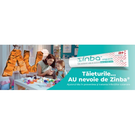 Zinba 250 IE/5000 IE per g Zalf, 20 g, Antibiotice