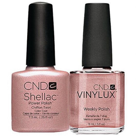 Kit CND Shellac SI Vinylux Ghilded Dreams Chiffon