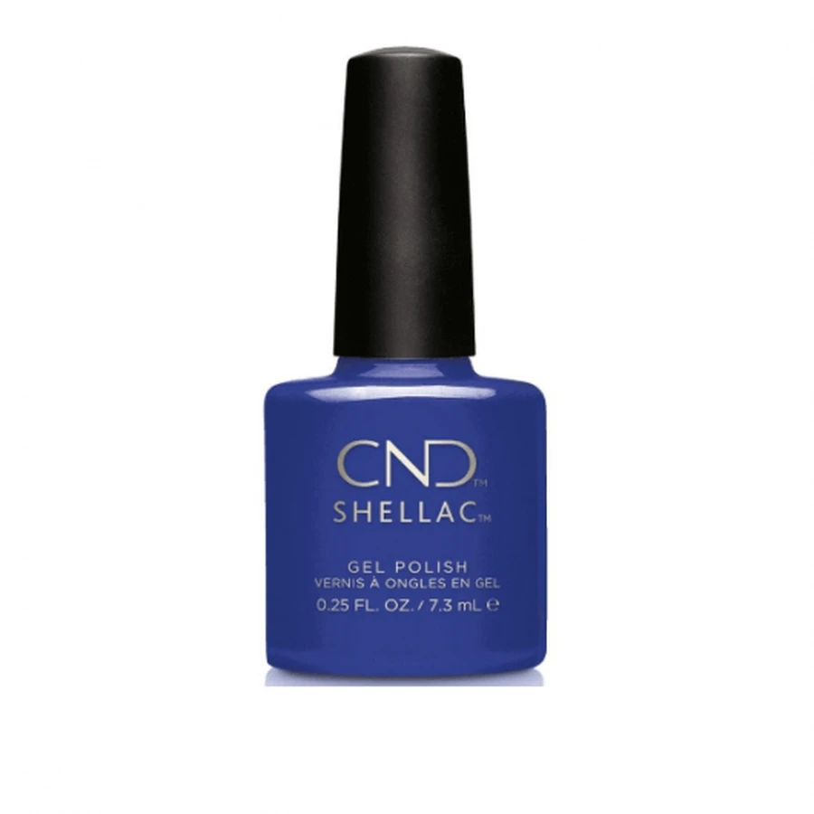 Semi-permanent nail polish CND Shellac Blue Eyeshadow 7.3ml
