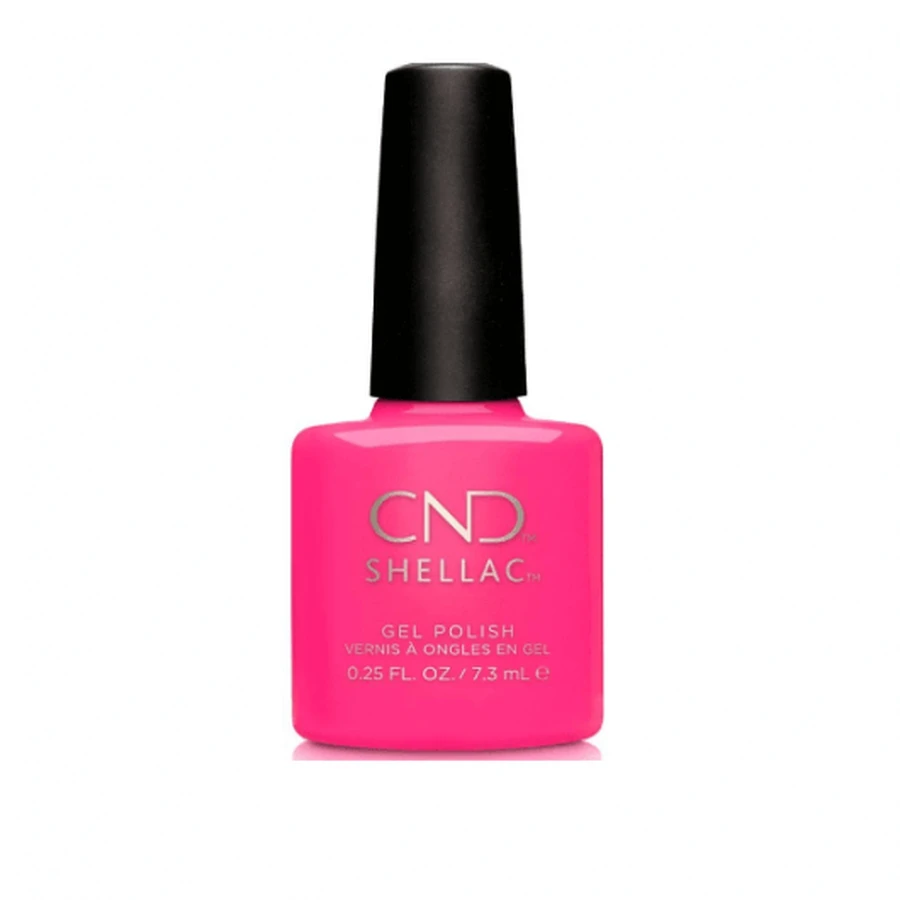 Esmalte de uñas semipermanente CND Shellac Hot Pop Pink 7,3 ml