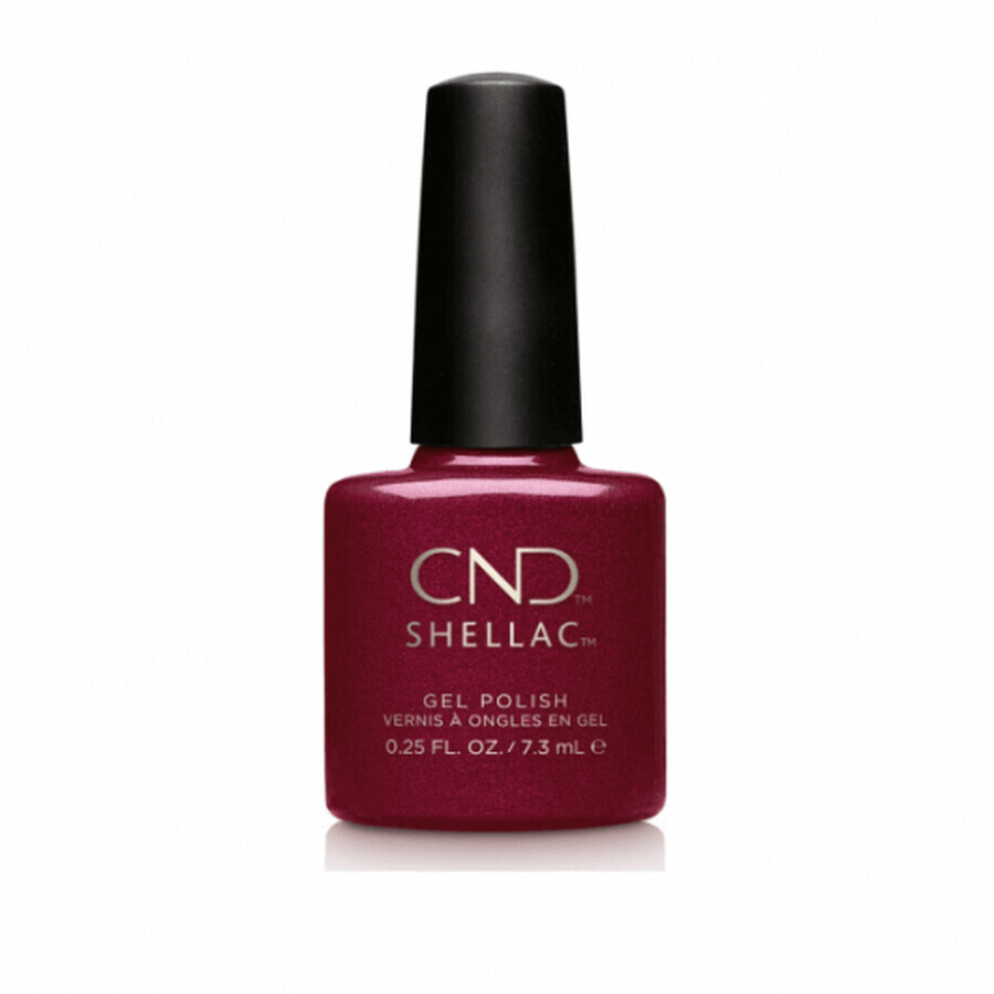 Smalto semipermanente UV CND Shellac Crimson Sash 7,3ml