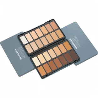 Kryolan DIGITAL COMPLEXION CREAM FOUNDATION PALETTE 28 Tinten 49g