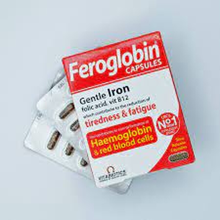 Feroglobine B12, 30 capsules, Vitabiotics