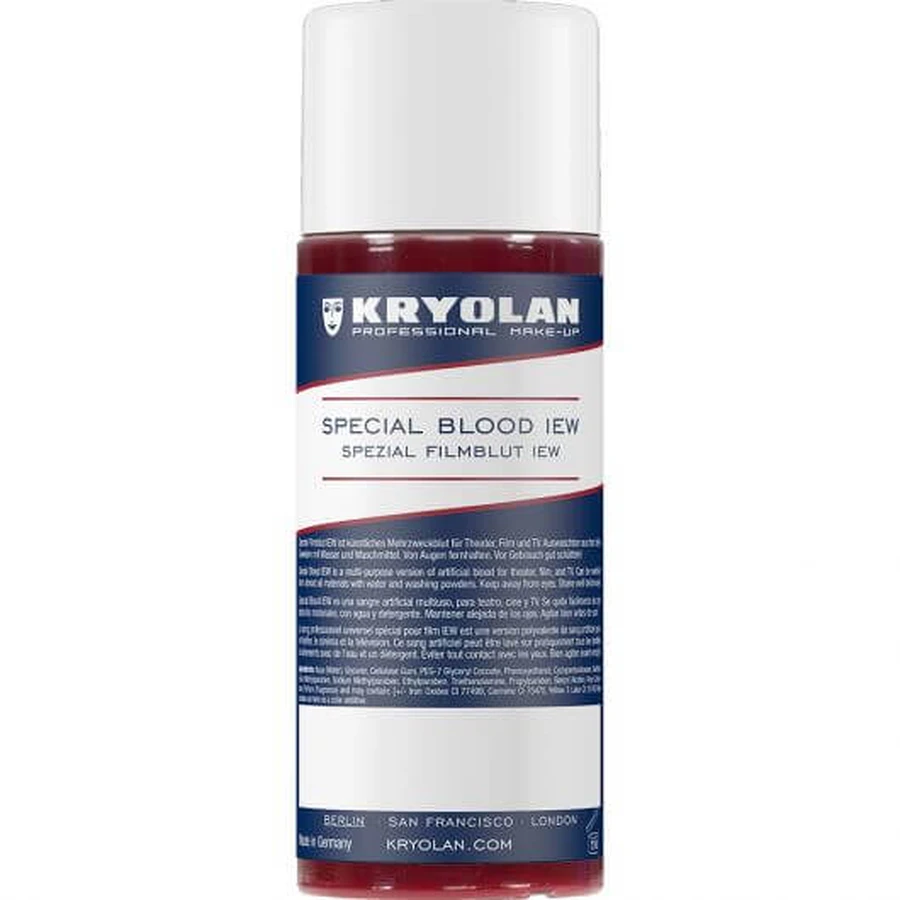Kunstbloed voor operatiekamer Kryolan Speciaalbloed IEW 100ml