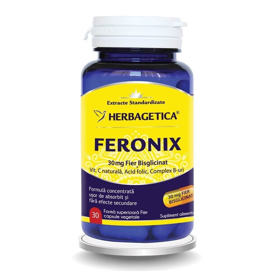 Feronix, 30 capsules, Herbagetica
