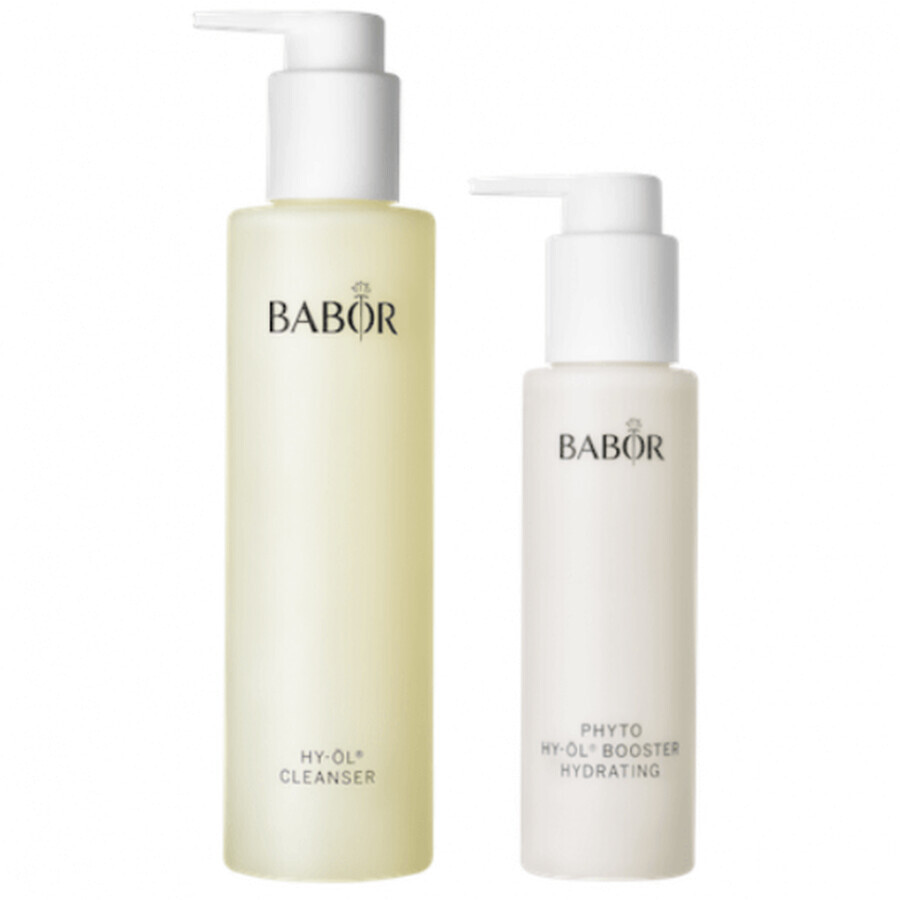 Babor HY-ÖL Cleanser&amp;Phyto HY-ÖL Hydraterende Booster voor alle huidtypes 200+100ml