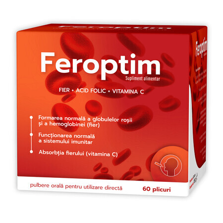 Feroptim, 60 sachets, Natur Produkt