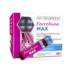 Ferrobine Max met ijzer, zink en vitaminen, 20 injectieflacons, Marnys